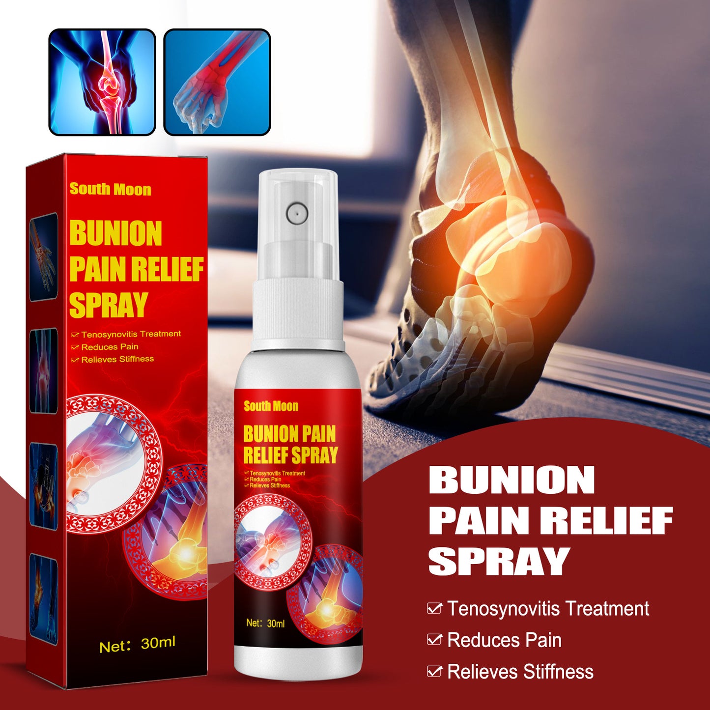 Soothing Joint Swelling Waist And Leg Pain Hand Numbness Activating Muscles And Bones Spray