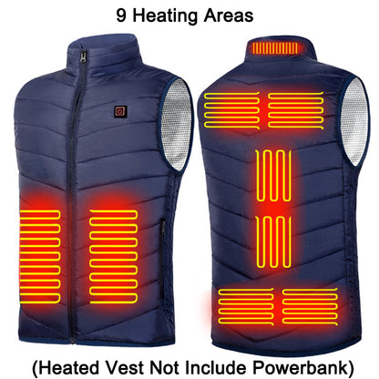 2023 Updated Version Two-touch LED Controller Heated Vest For Men & Women With Battery Pack(with batteries) Free shipping today