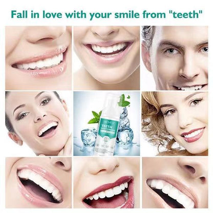 NewTeeth™ Toothpaste Mousse Foam, Calculus Removal, Teeth Whitening, Healing Mouth Ulcers, Eliminating Bad Breath, Preventing and Healing Caries, Tooth Regeneration