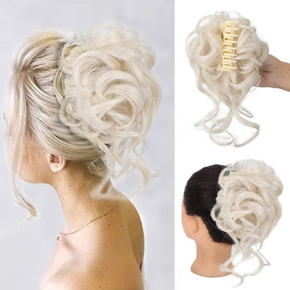 🌈Hot Sale 49% OFF – Curly Bun Hair Piece -Buy 2 Free Shipping