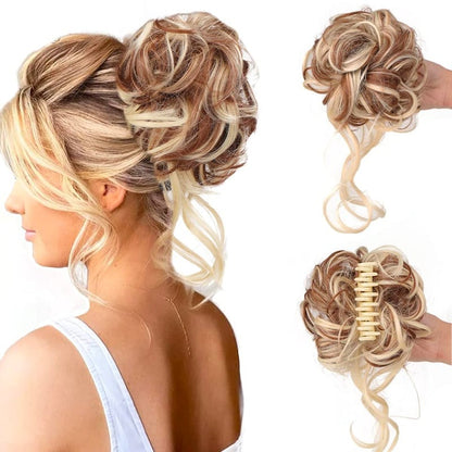🌈Hot Sale 49% OFF – Curly Bun Hair Piece -Buy 2 Free Shipping