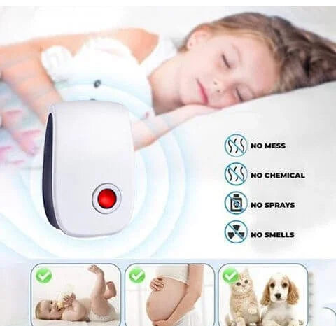 🔥 LAST DAY GET 55% OFF🔥 Ultrasonic Mouse Repeller Electronic Insect Repellent 2023