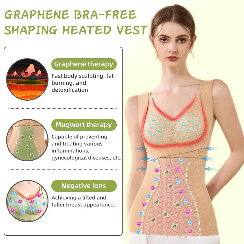 Sugoola™ Graphene Bra-Free Shaping Heated Vest