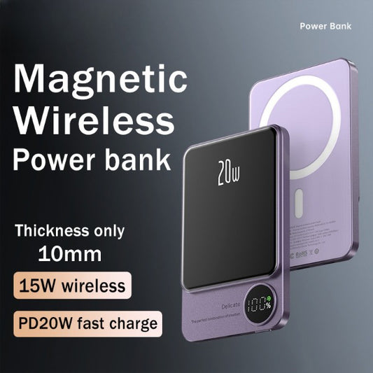 Magnetic Wireless Powerbank ( LAST TO DAY 50% OFF )